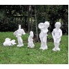 Tierfiguren, Engel, Putten - Kunststein, Höhe 27 bis 74 cm